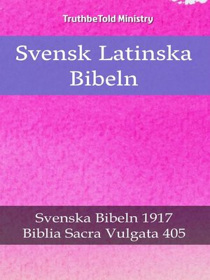 cover image of Svensk Latinska Bibeln
